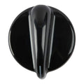 Black Burner Cooktop Control Knob Wb03t10236 For Ge Gas Range Stove