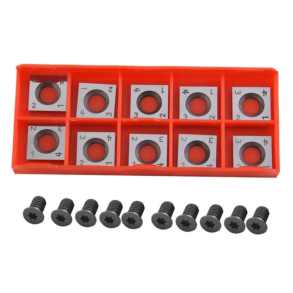 Square Carbide Inserts 14*14mm For Woodworking Planer Cutter Head ()