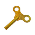 Brass Replacement Clock Key For Key Wind Clocks Size 6 / 3.75 Mm -