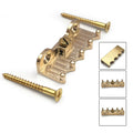 Brass Hook And Screw Set For Improved Resonance In Tremolo For Bridge