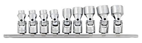 Performance Tool 9-Piece Metric Flex Socket Set by Performance Tool