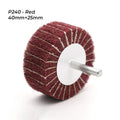High Quality Polishing Flap Wheel for Fine Sanding 4050mm with P120P240 GritOpen