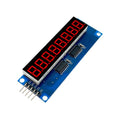 8 Digit Red 7 Segment Led Display Module Arduino Raspberry Pi