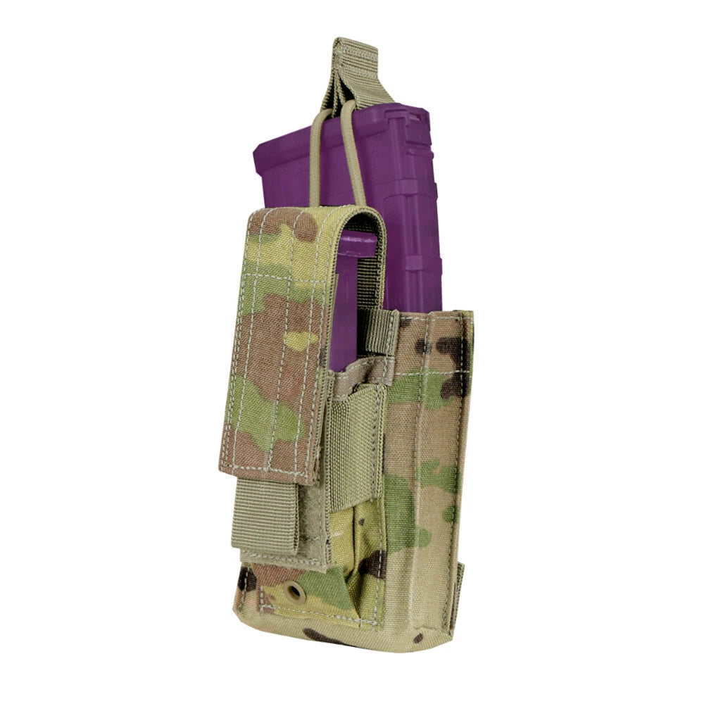 Single Kangaroo Mag Pouch Scorpion Tactical Molle Gen Ii Bungee Open