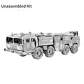 1:100 3d Metal Kits Dongfeng 11 Missile Vehicle Model Unassembled Kit