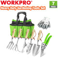 Workpro 8-piece Garden Tools Set Stainless Steel Heavy Duty Gardening