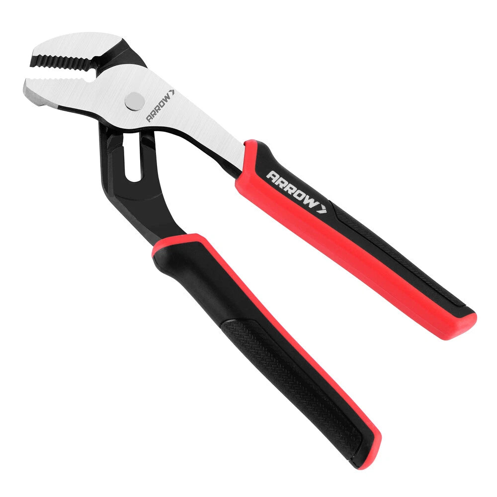 Arrow Adjustable Groove Joint Pliers 8" High Carbon Steel Tongue &