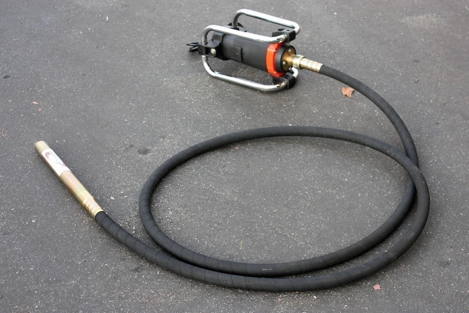 1500W 2hp Concrete Cement Vibrator W/ 14-3/4' Ft Poker Remove Air