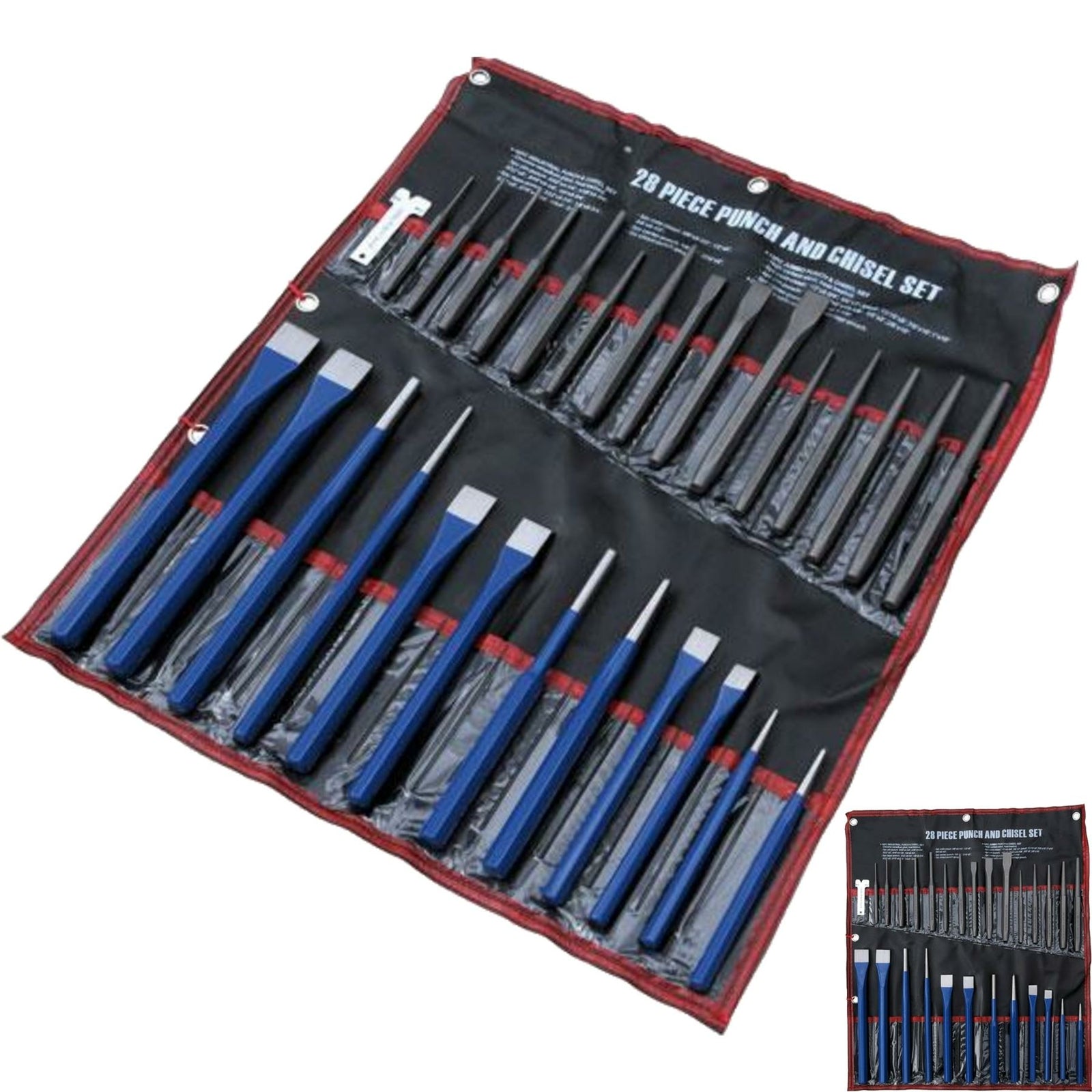 Neilsen 28pc Punch & Chisel Set