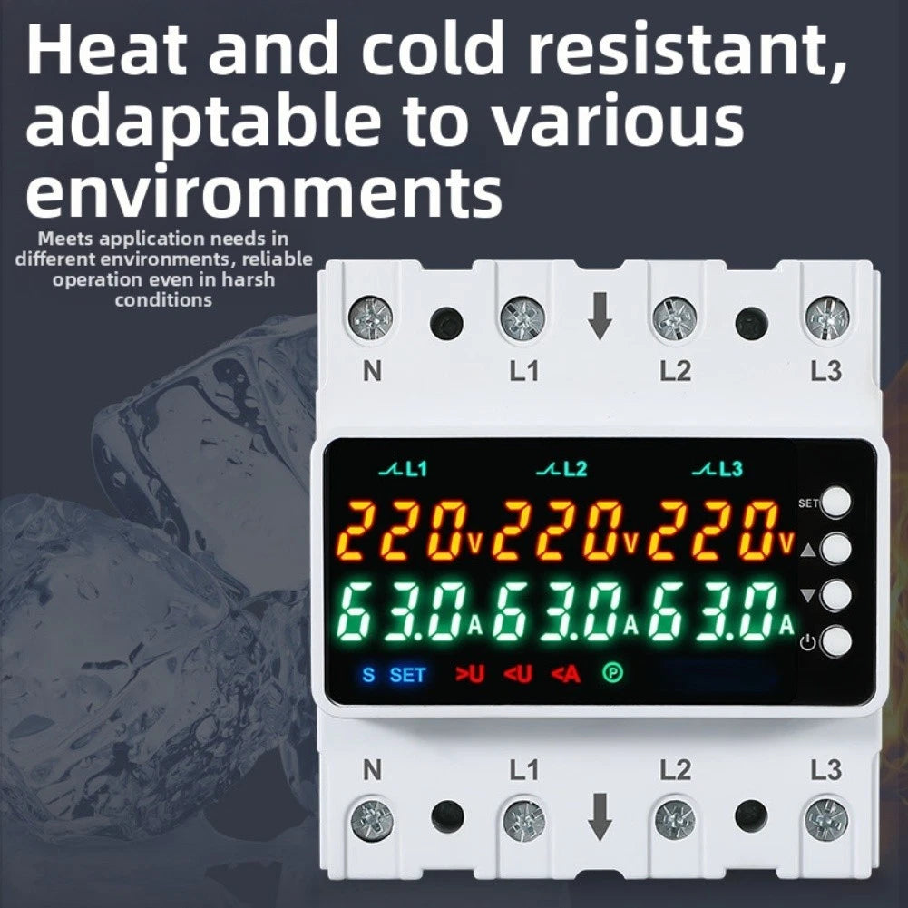 Intelligent Voltage Protector With Adjustable For | Built Supply Co