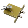 For Cross Key Security Door Lock With Double Rod Pipe For Enhanced
