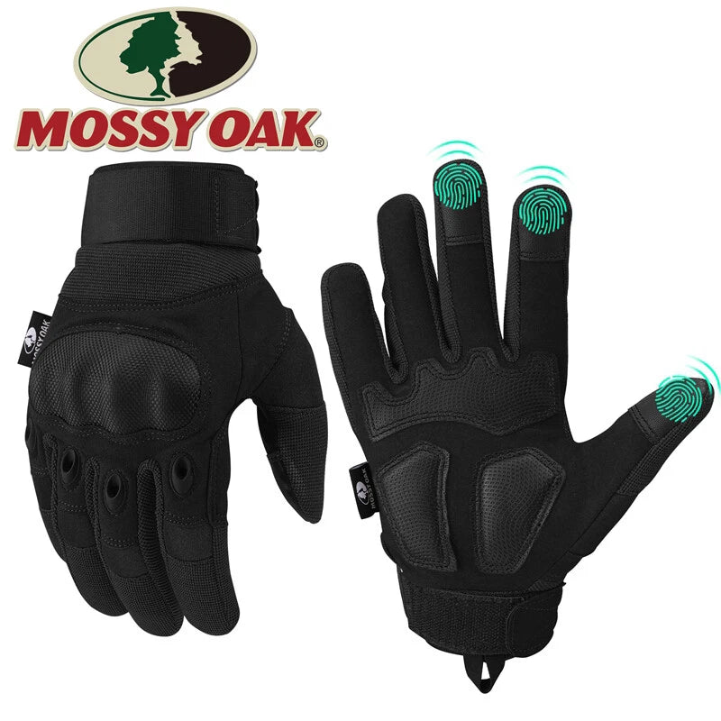 Mossy Oak Large Tactical Gloves Touchscreen | Built Supply Co