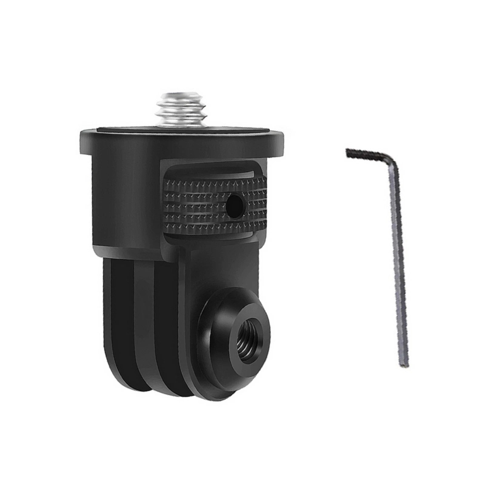 Tripod Mount Adapter Converter 360 Swivel Disc Reinforced 1/4" Screw