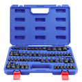 WORKPRO 60PC Female E-Torx Socket E4-E24 Star Socket BitT6-T70
