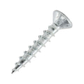 Rok Hardware #8 X1" Coarse Thread Phillips Flat Head Screws Zinc