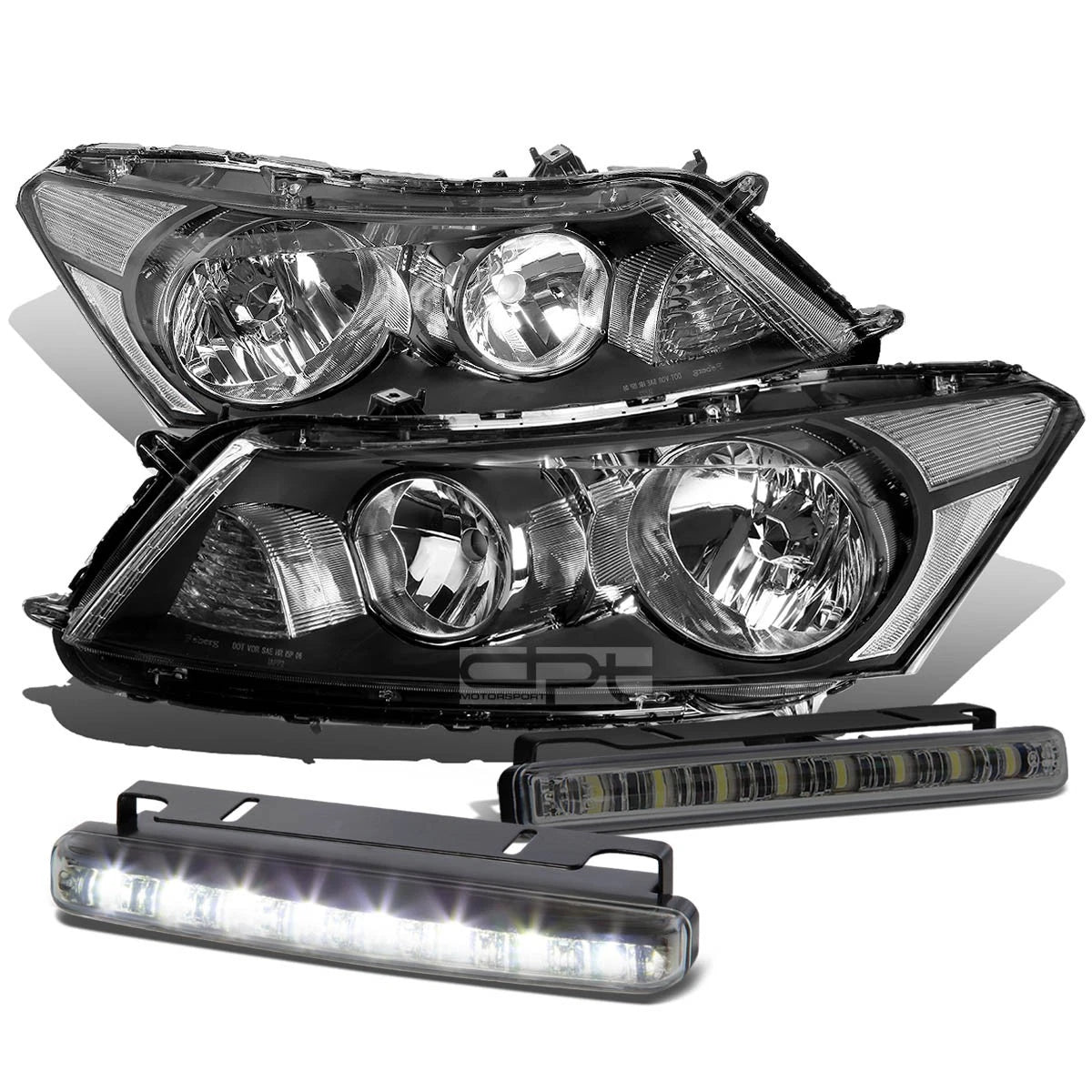 Black Housing Head+clear Corner+smoked Led Fog | Built Supply Co