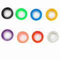 Bright Colors Hollow Silicone Key Cap Covers Topper Keyring With Bly