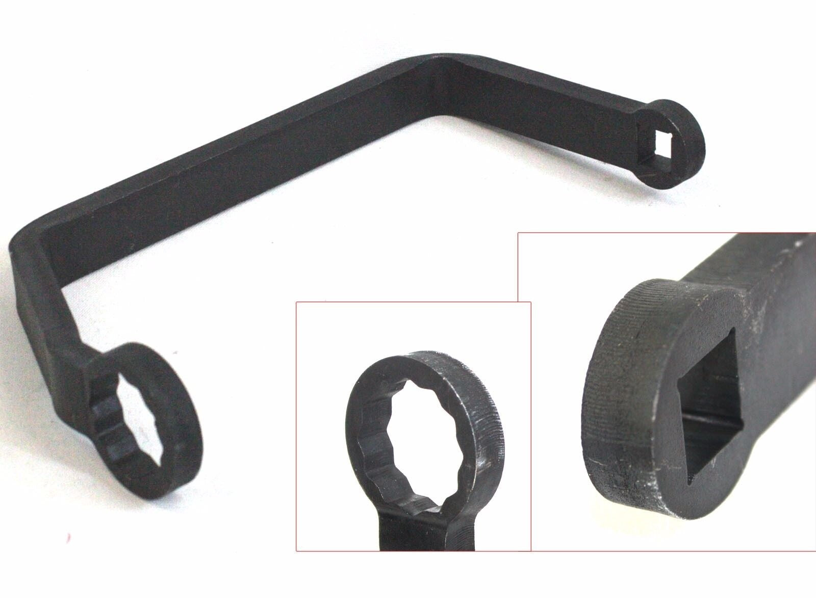 27mm Bi-Hex Crows Foot Hex Oil Filter Removal Wrench by Unbranded