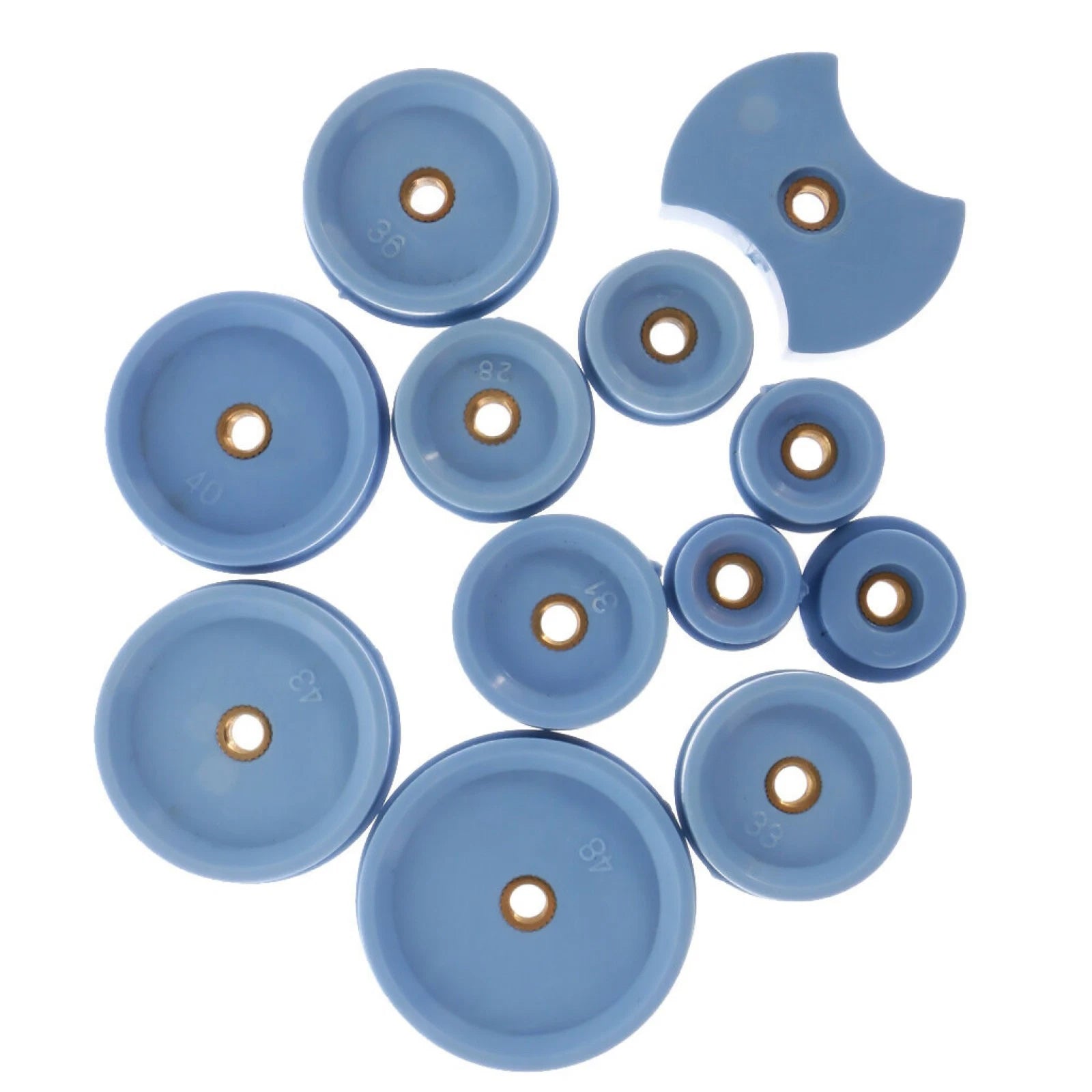 Plastic&metal Watch Back Press Closer Glass Fitting 12 Ties