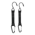 Compact Fence Hooks 19.5cm Total Length 7.5cm Nylon Belt For Camping