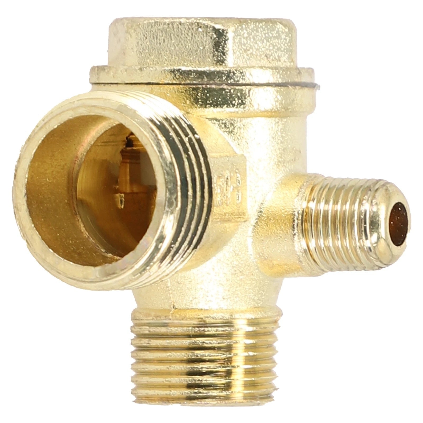 Brass 3-way Unidirectional Check Valve Connect Pipe | Built Supply Co