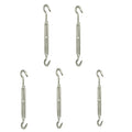 316 Stainless Steel Hook Hook Turnbuckle Swivel Lift 1/4'' X 4''