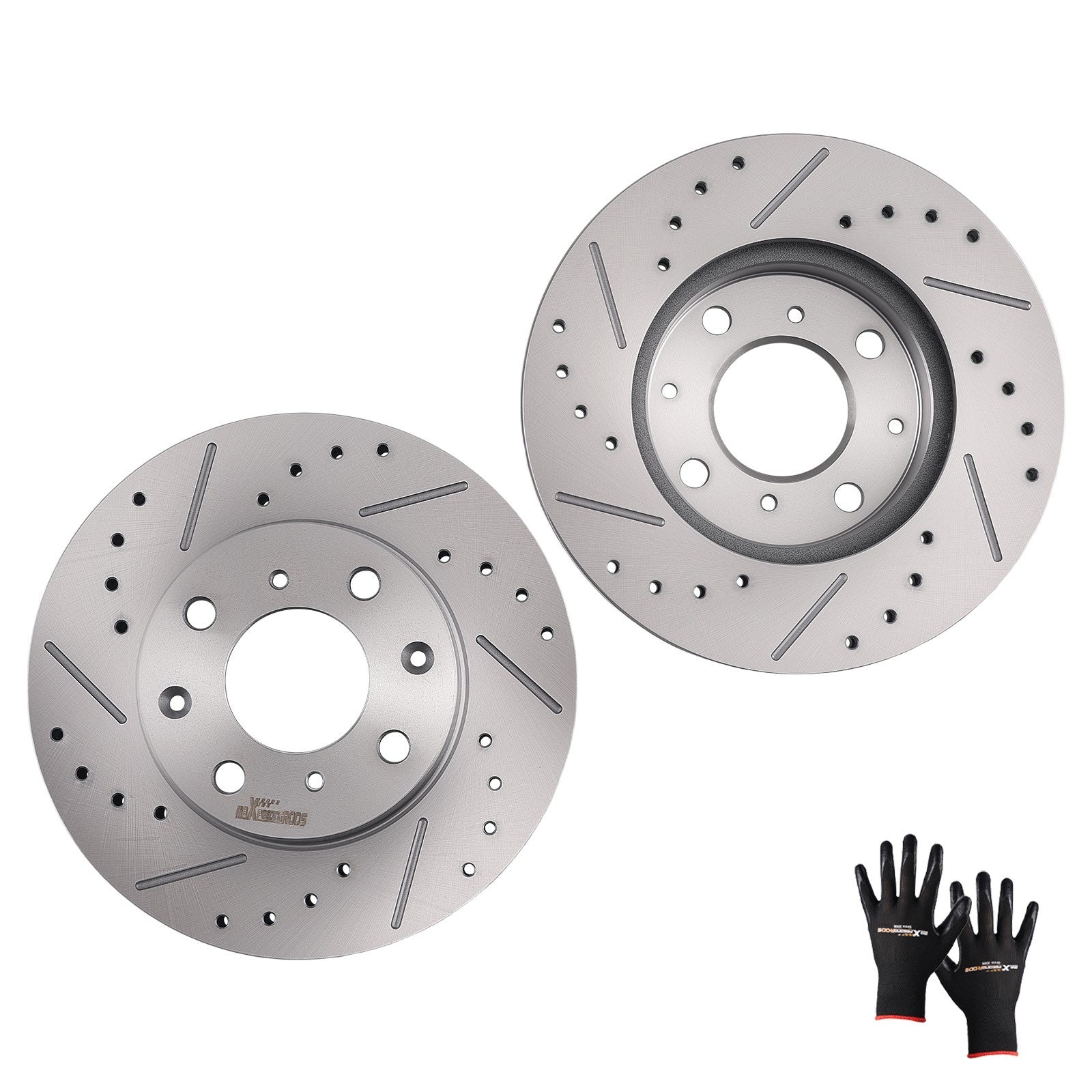 Front Disc Brake Rotors Kit for Honda Civic Del Sol 1993-1997/CRX