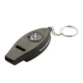 Mini 4 In1 Emergency Survival Gear Camping Hiking Whistle Compass