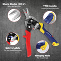 WORKPRO 8 Inch Aviation Snips Heavy Duty by WORKPRO