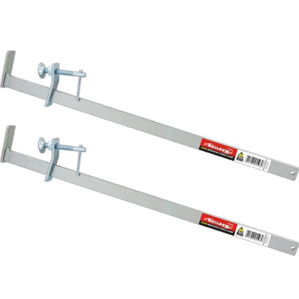 Neilsen 2pc Bricklaying Profile Clamp Brick Tongs DIY Clamps 560mm by Neilsen