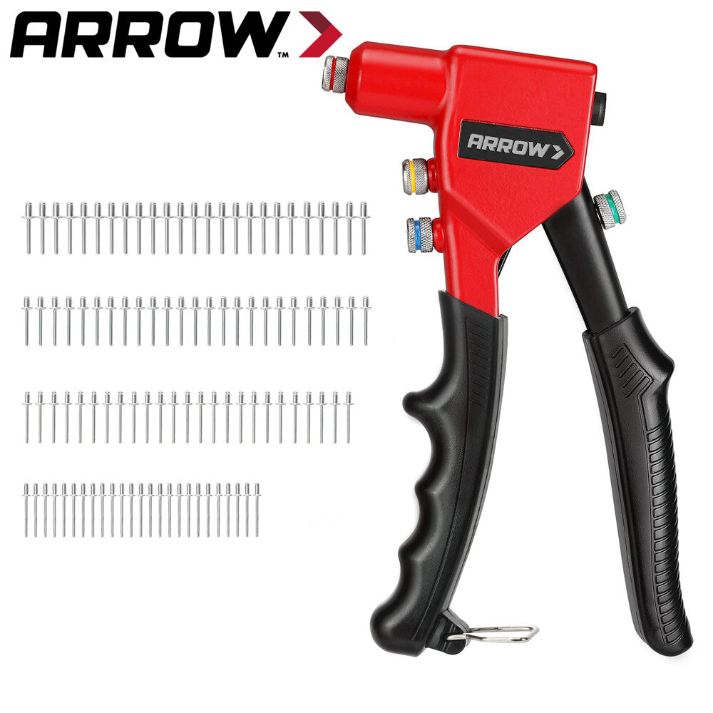 Arrow Hand Riveter Kit Pop Rivet Gun by Arrow