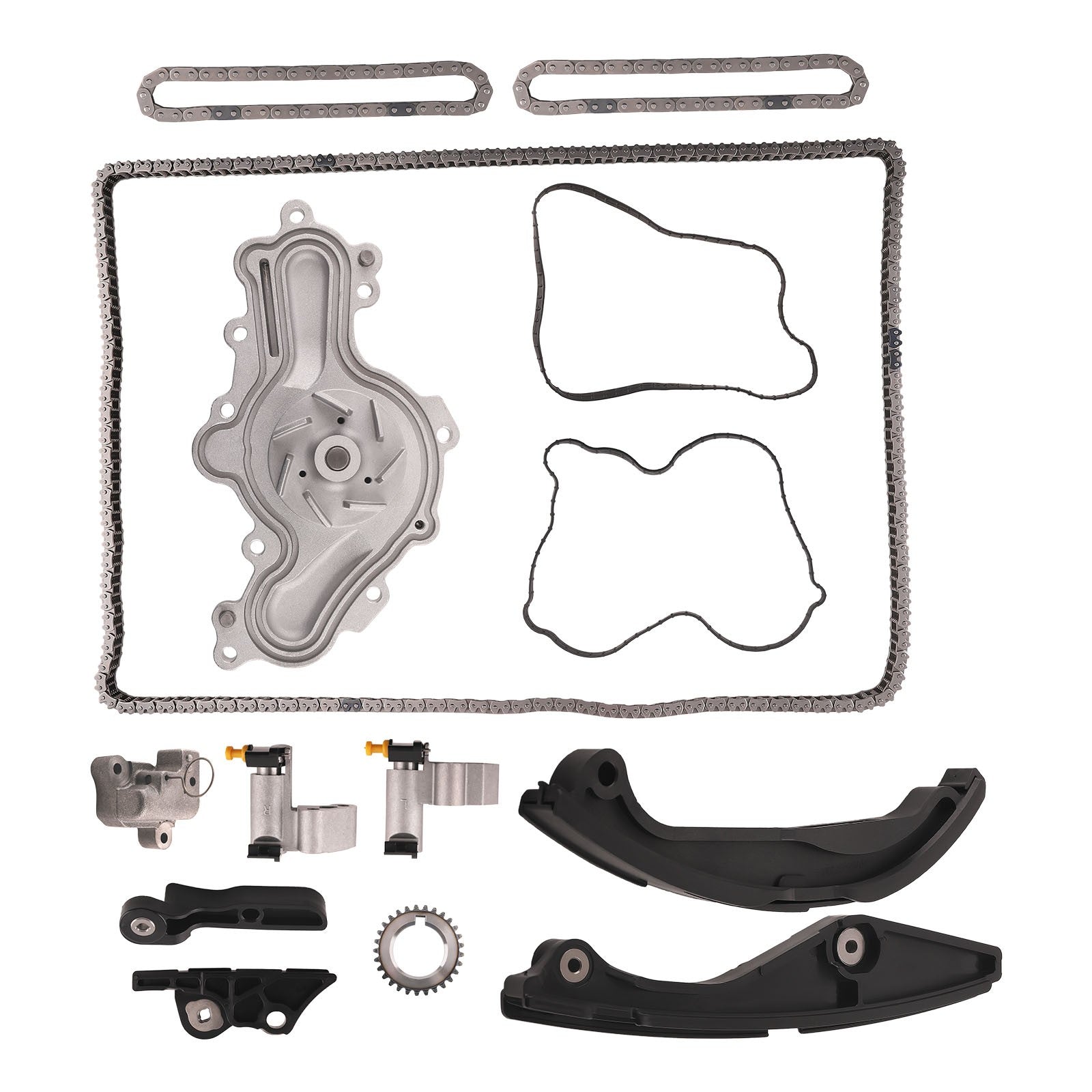 Timing Chain Kit + Water Pump For Ford Flex Explorer Taurus Lincoln