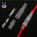 4.0mm Bullet Terminal Car Electrical Wire Female Male Connector 200