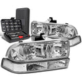 For 1998-2004 C10 Pickup Blazer Chrome Clear | Built Supply Co