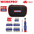 WORKPRO 69 in 1 PRECISION SCREWDRIVER SET Quick Load Screwdriver Bits
