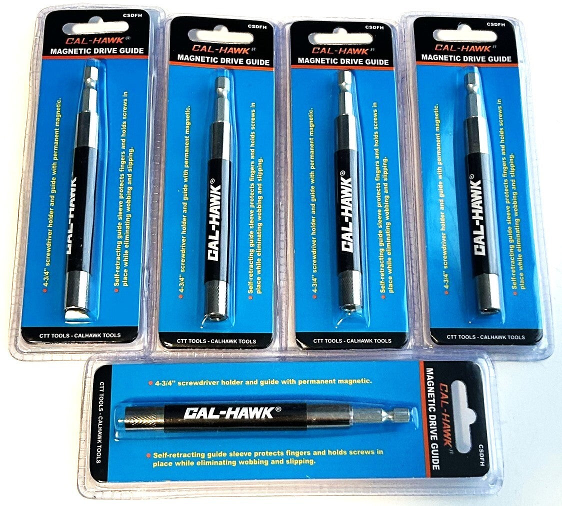5 Calhawk 4-3/4" Screw Bit Holder Hole Shooter Finder by Calhawk