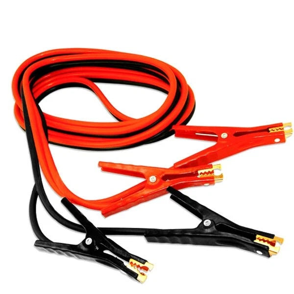 Auto 16 Ft 4 Gauge Booster Cable Jumping Cables Heavy Duty Power