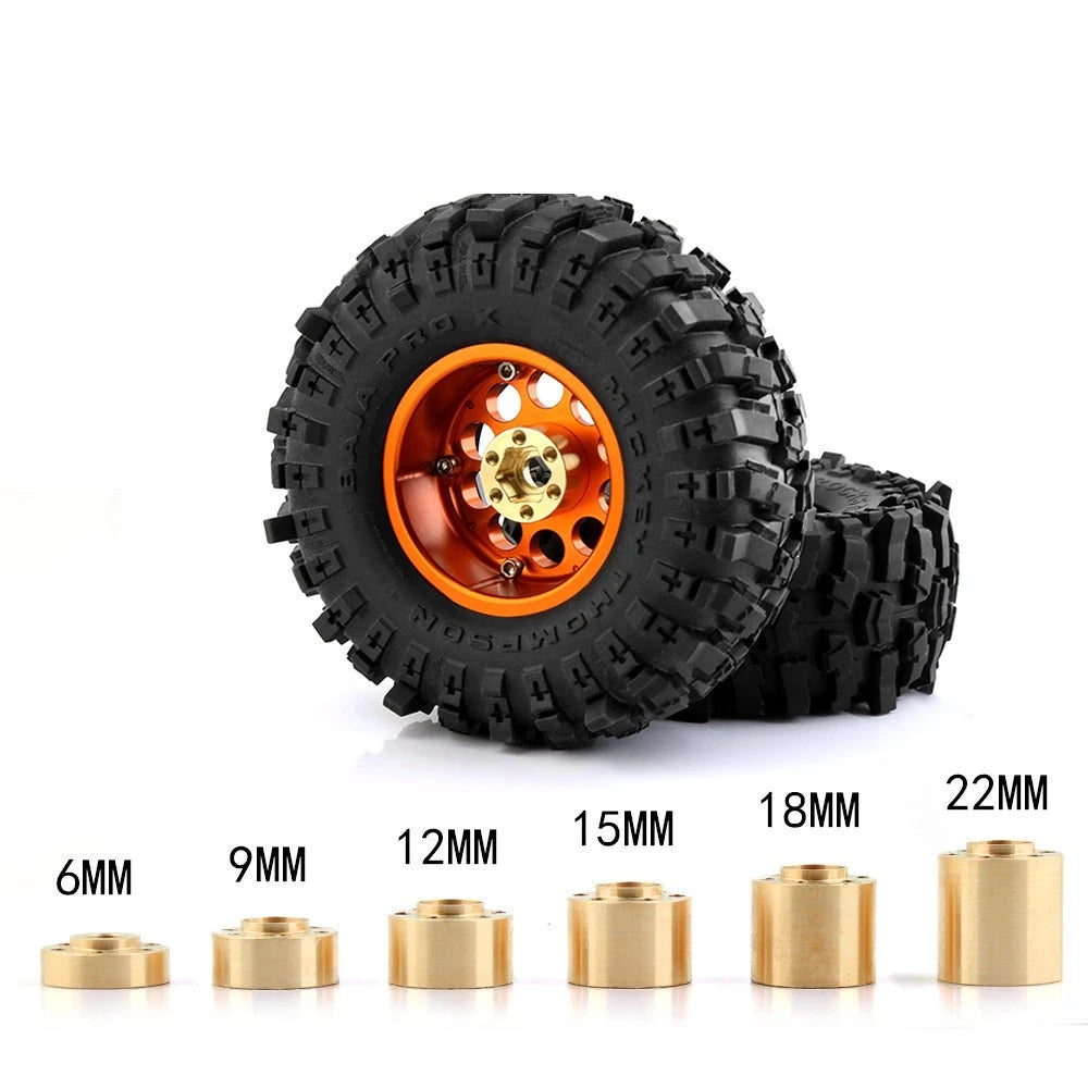 6~22mm Rc Car Wheel Hex Hub Adapter For Axial Scx10 Capra Trx4 Trx6