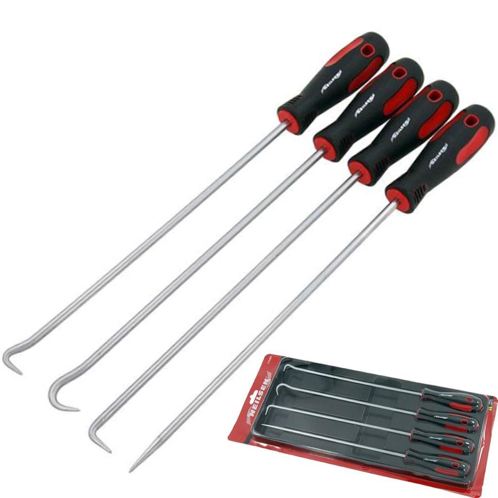 Neilsen 4pc Extra Long Hook And Pick Set by Neilsen