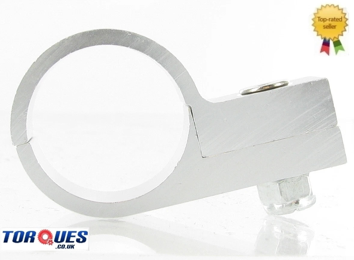 AN -12(AN12 AN 12) Silver 24mm O.D Fuel / Water / Oil Hose Clamp P Clip