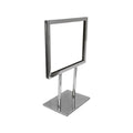 7-1/4 X 5-3/4 Chrome Plated Steel Counter Cardframe Display Fixture