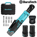 Duratech 48 Ft-lbs 3/8" Electric Cordless Ratchet Wrench Set 2 Pack