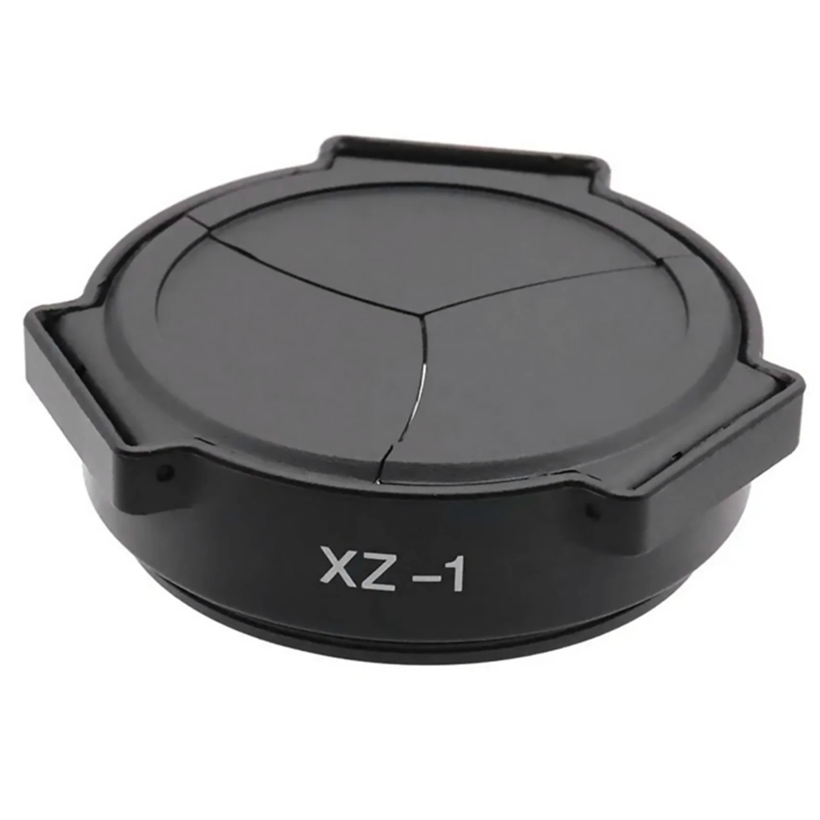 Black Auto Retractable Lens Cap Lens Cover Protector For Olympus Xz-1