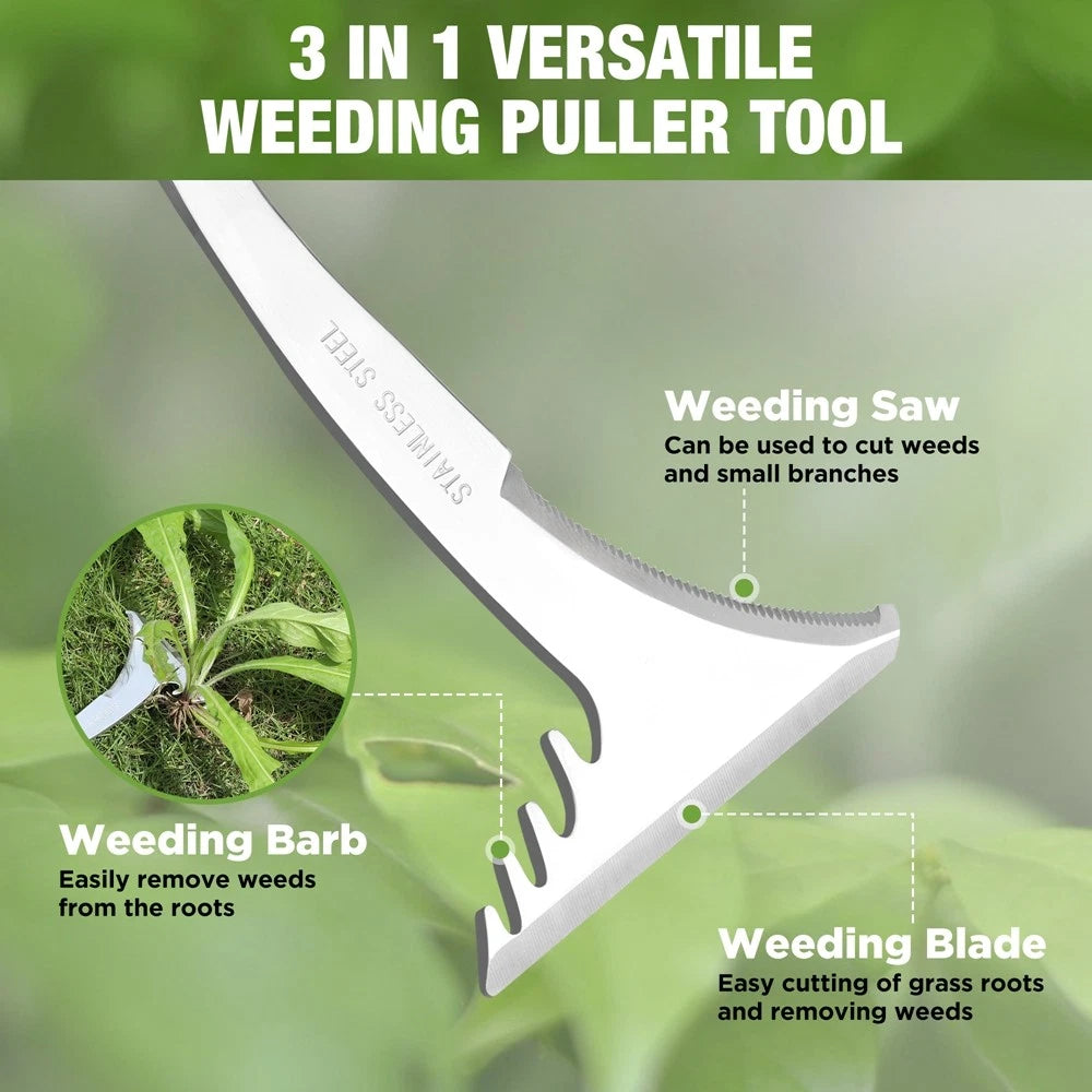 Workpro 13.5" Stainless Steel Crack Weeder Crevice Weed Tool Weed