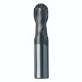 1pc R8 Dia 100mm Loc 2flute Ball Nose Carbide End Mill For All Steel
