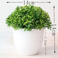 Artificial Plant Leaf Grass Plant Ball Potted Home Decoration Wedding