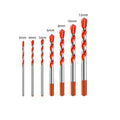Tungsten Carbide Tip Multi-Material Drill Bits 3-12mm 7pc–Glass, Tile, Wood...