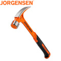 Jorgensen Framing Hammer 20oz Straight Rip Claw Hammer with Shock