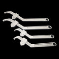 Adjustable Hook Spanner Fluted Holes Nut Pin Wrench Car Repair Tool