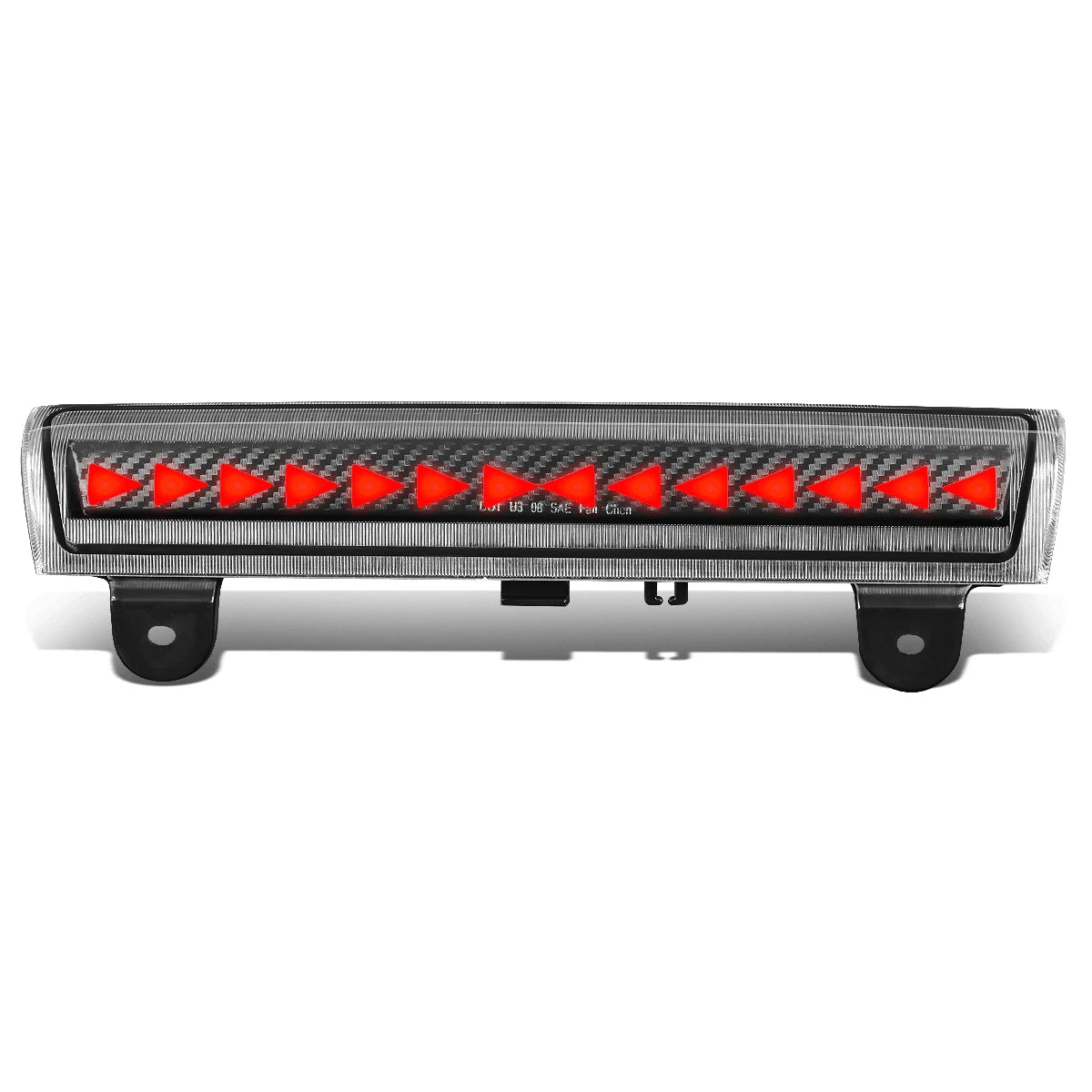 For 2000-2006 Suburban Yukon Chasing Triangle Led Carbon Third Brake